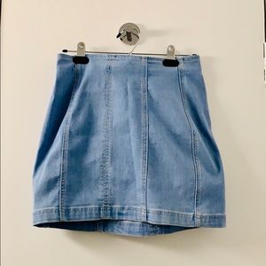 PacSun Denim Miniskirt Kendall & Kylie